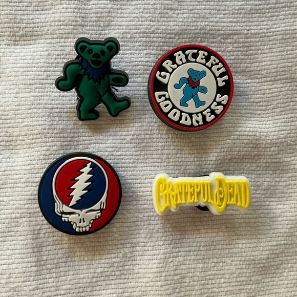Grateful Dead Jibbitz croc charms NWOT - Picture 5 of 6